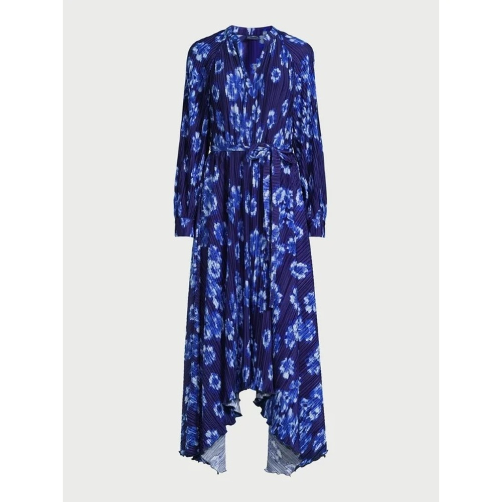 Floral Blue Maxi Dress